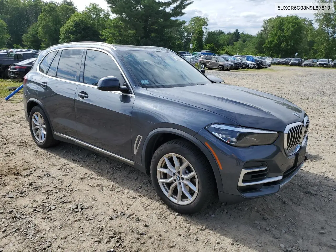 2022 BMW X5 xDrive40I VIN: 5UXCR6C08N9L87819 Lot: 62655725