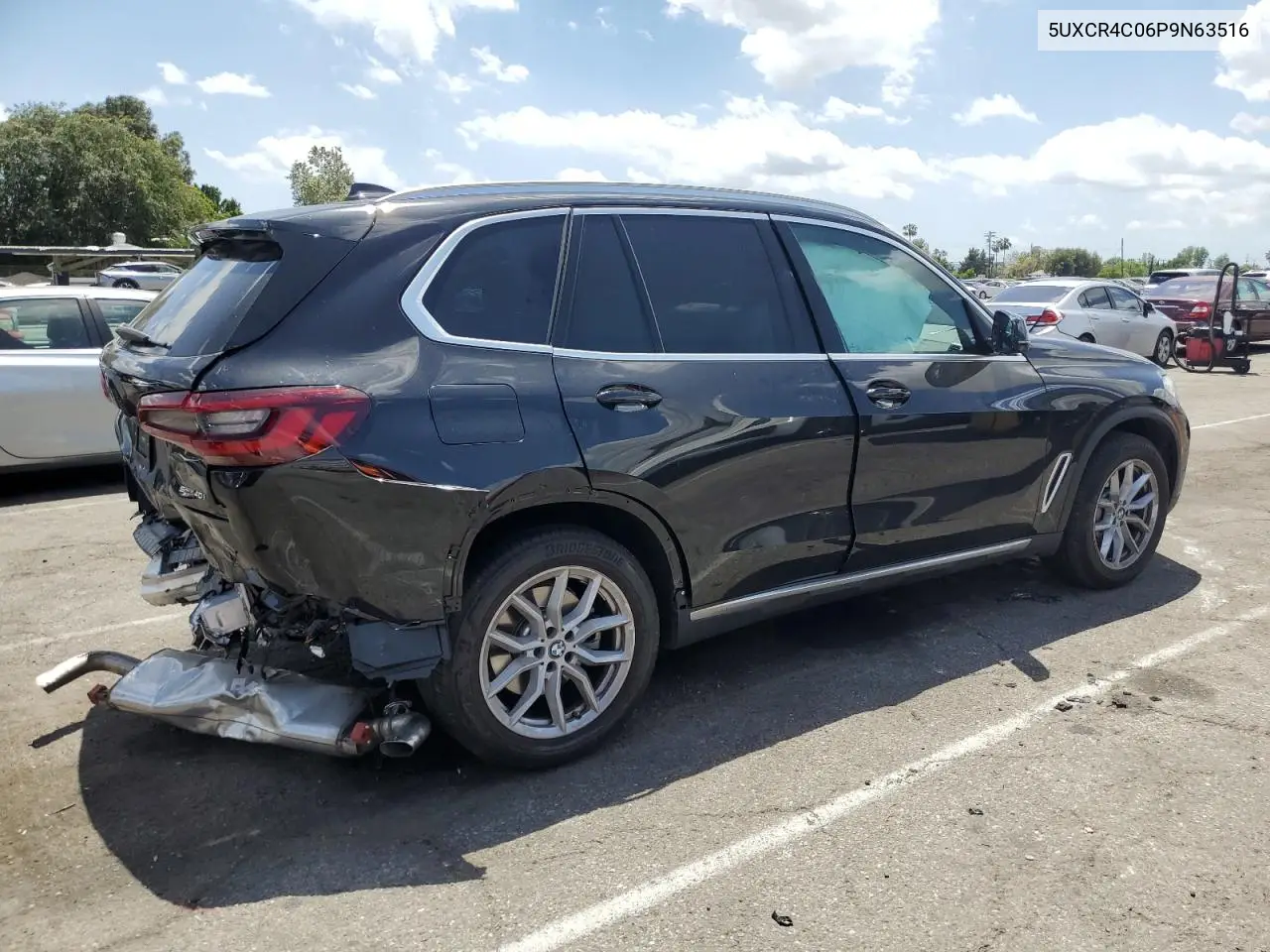 2023 BMW X5 Sdrive 40I VIN: 5UXCR4C06P9N63516 Lot: 56754965