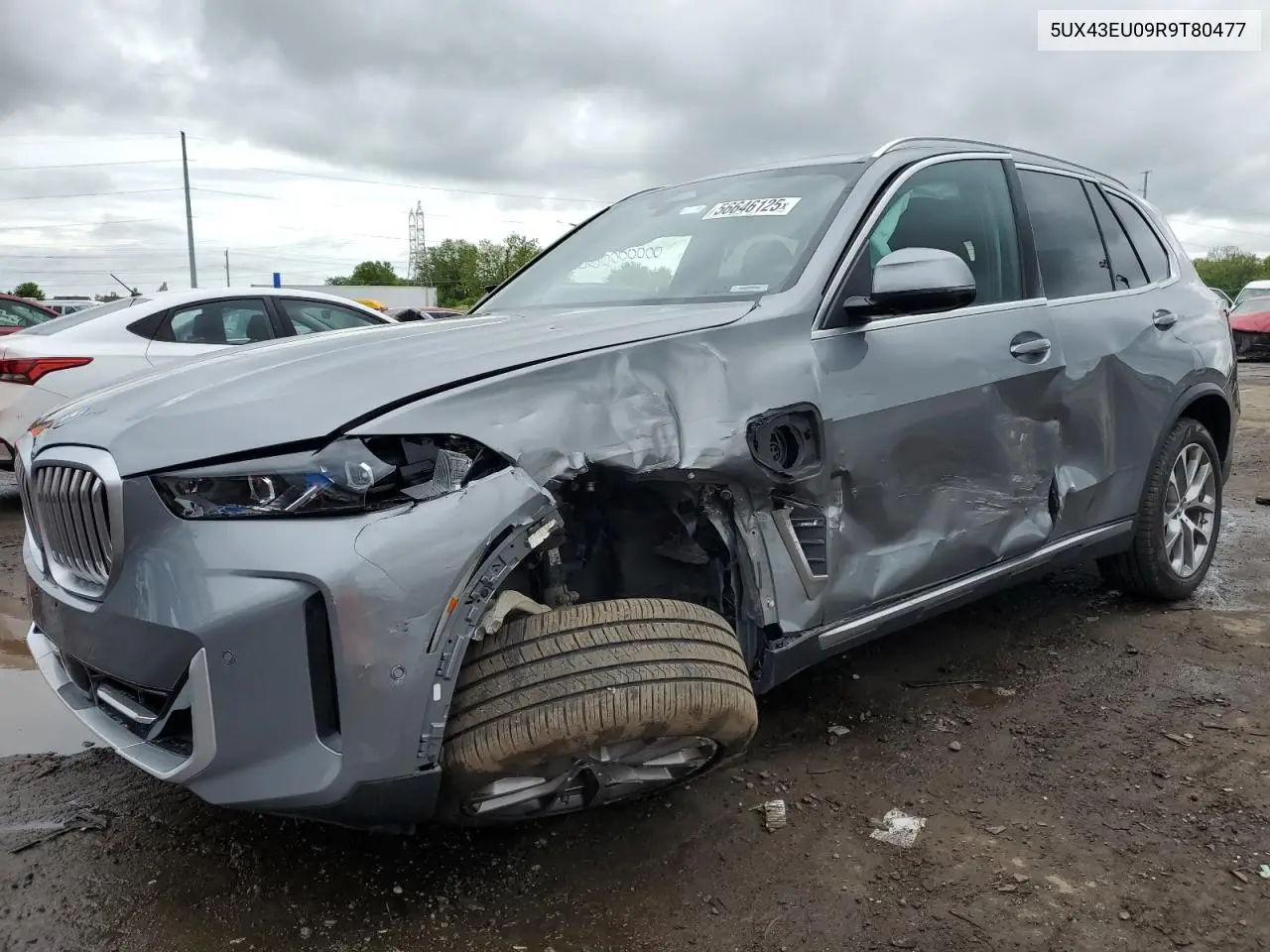 2024 BMW X5 xDrive50E VIN: 5UX43EU09R9T80477 Lot: 56646125
