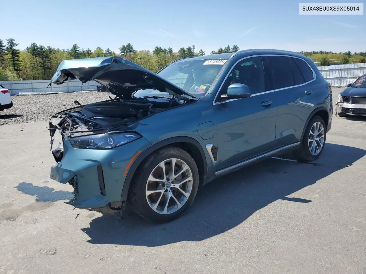 2025 BMW X5 xDrive50E VIN: 5UX43EU0XS9X05014 Lot: 55945085