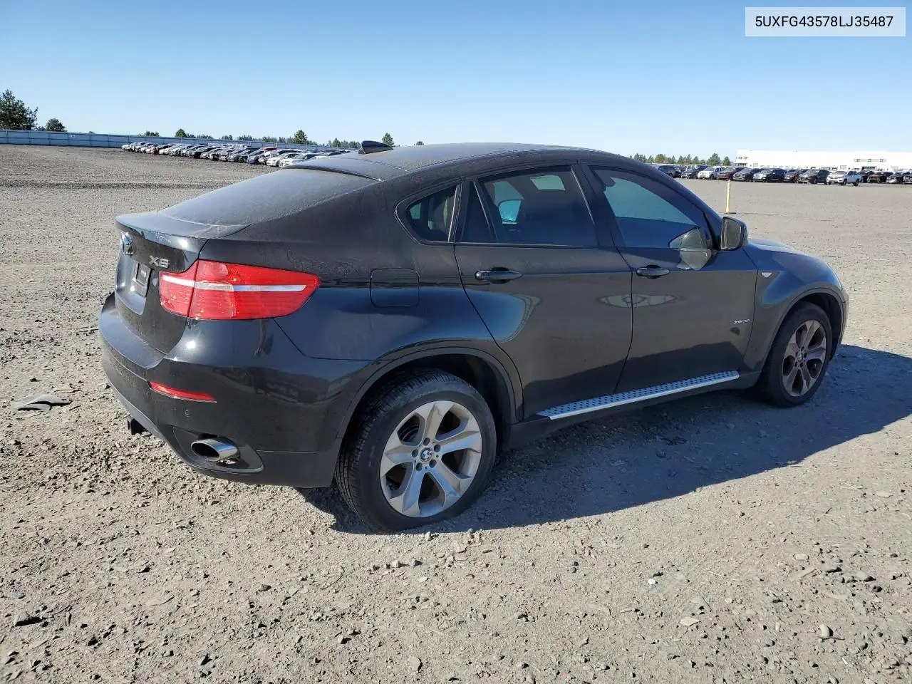 2008 BMW X6 xDrive35I VIN: 5UXFG43578LJ35487 Lot: 52419115