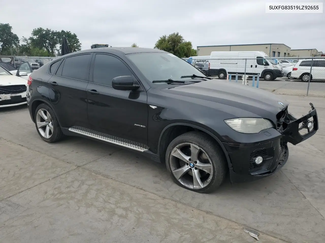 2009 BMW X6 VIN: 5UXFG83519LZ92655 Lot: 53864645