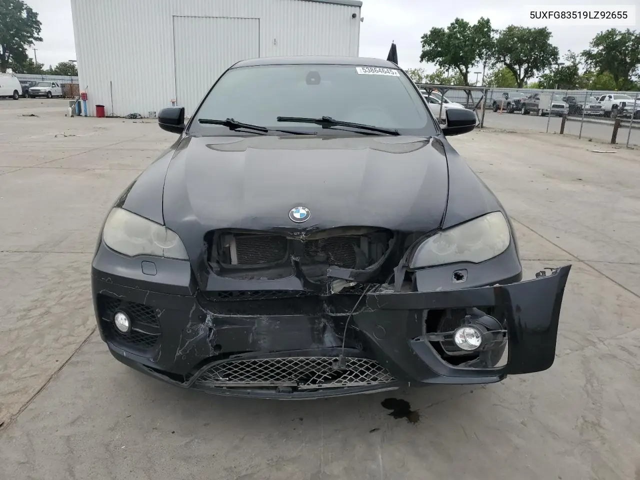 2009 BMW X6 VIN: 5UXFG83519LZ92655 Lot: 53864645