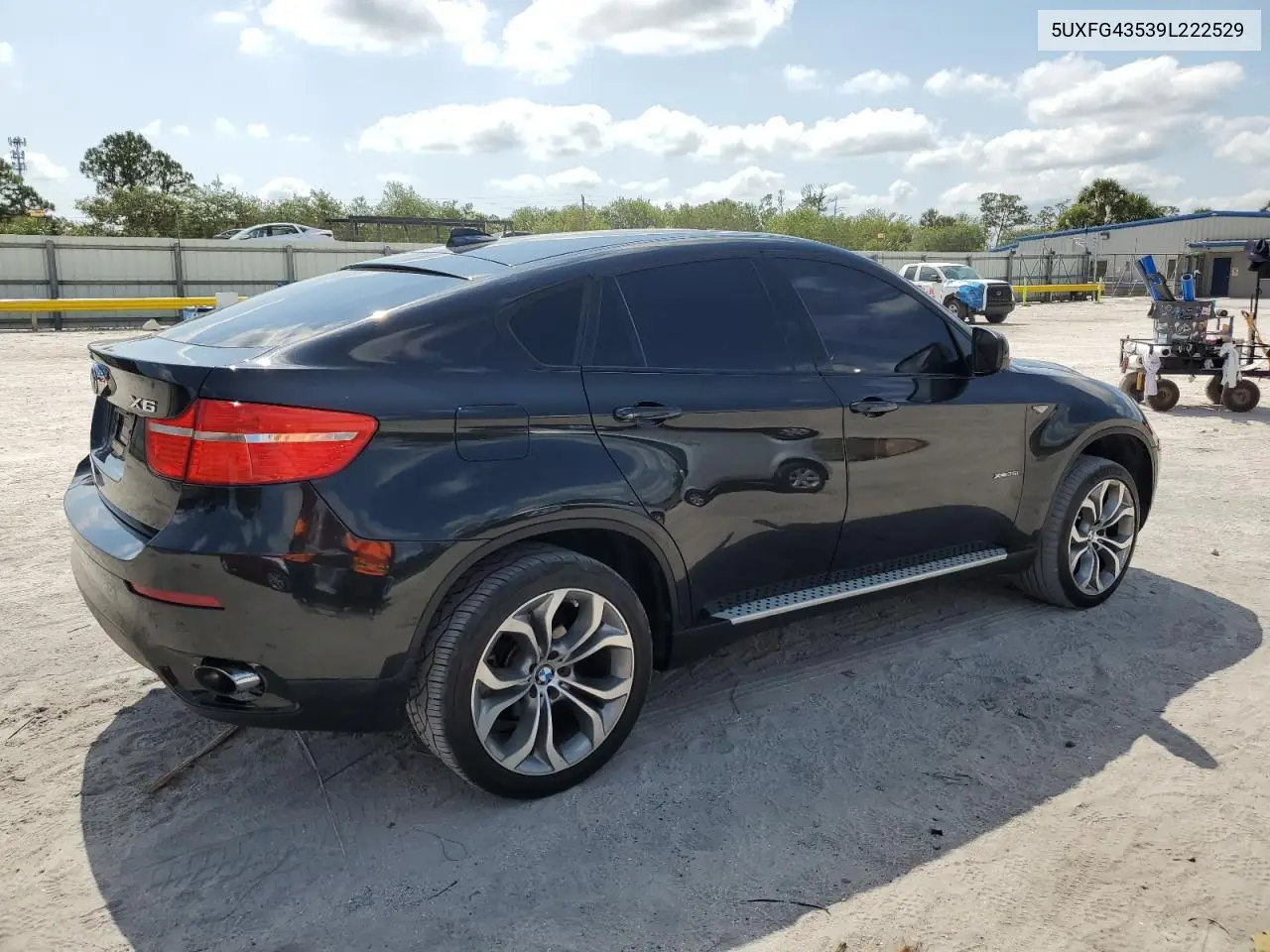 2009 BMW X6 xDrive35I VIN: 5UXFG43539L222529 Lot: 56643035