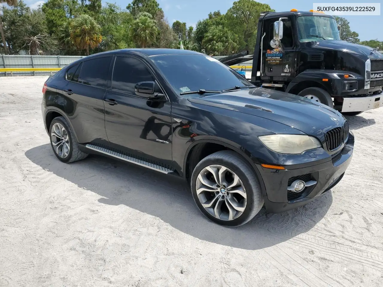 2009 BMW X6 xDrive35I VIN: 5UXFG43539L222529 Lot: 56643035