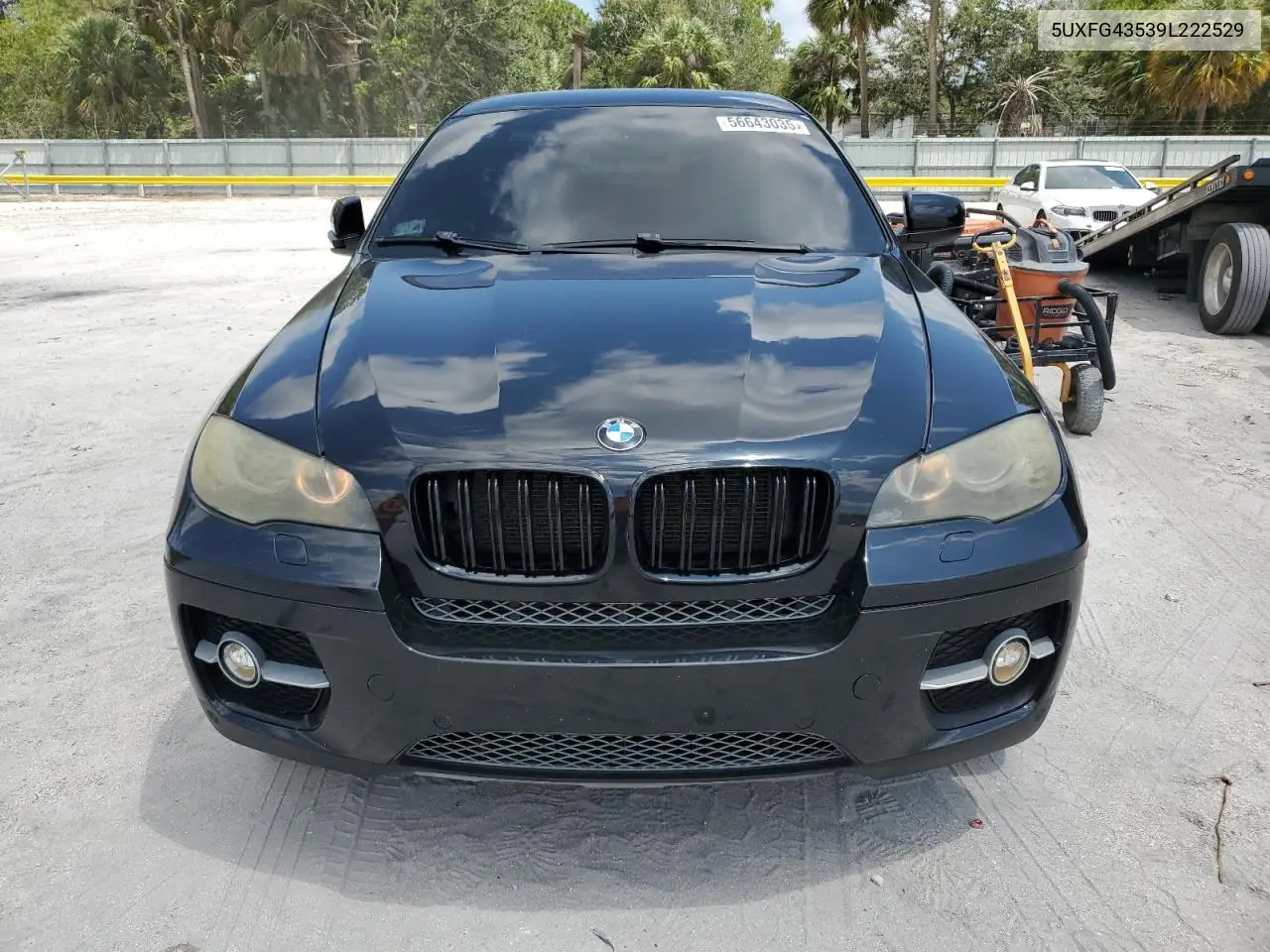 2009 BMW X6 xDrive35I VIN: 5UXFG43539L222529 Lot: 56643035