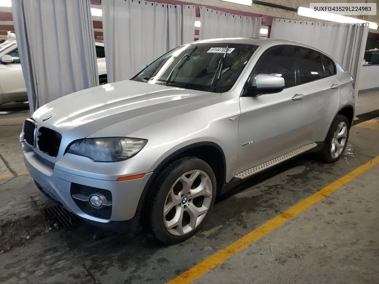 2009 BMW X6 xDrive35I VIN: 5UXFG43529L224983 Lot: 61447055