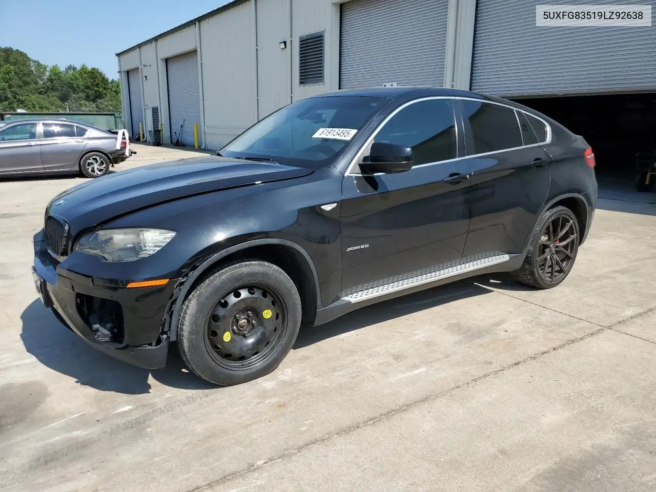 2009 BMW X6 VIN: 5UXFG83519LZ92638 Lot: 61913495