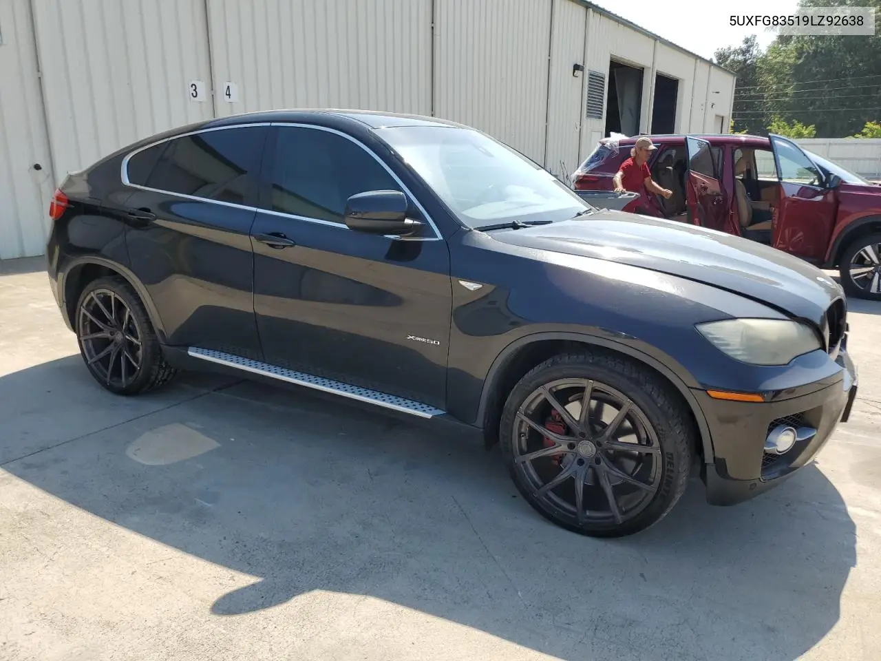 2009 BMW X6 VIN: 5UXFG83519LZ92638 Lot: 61913495