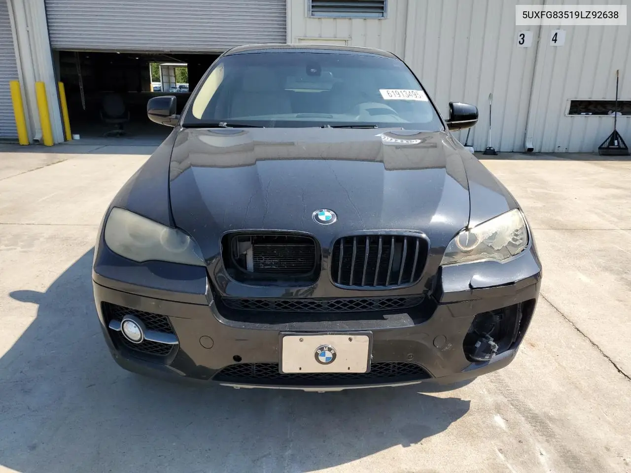 2009 BMW X6 VIN: 5UXFG83519LZ92638 Lot: 61913495