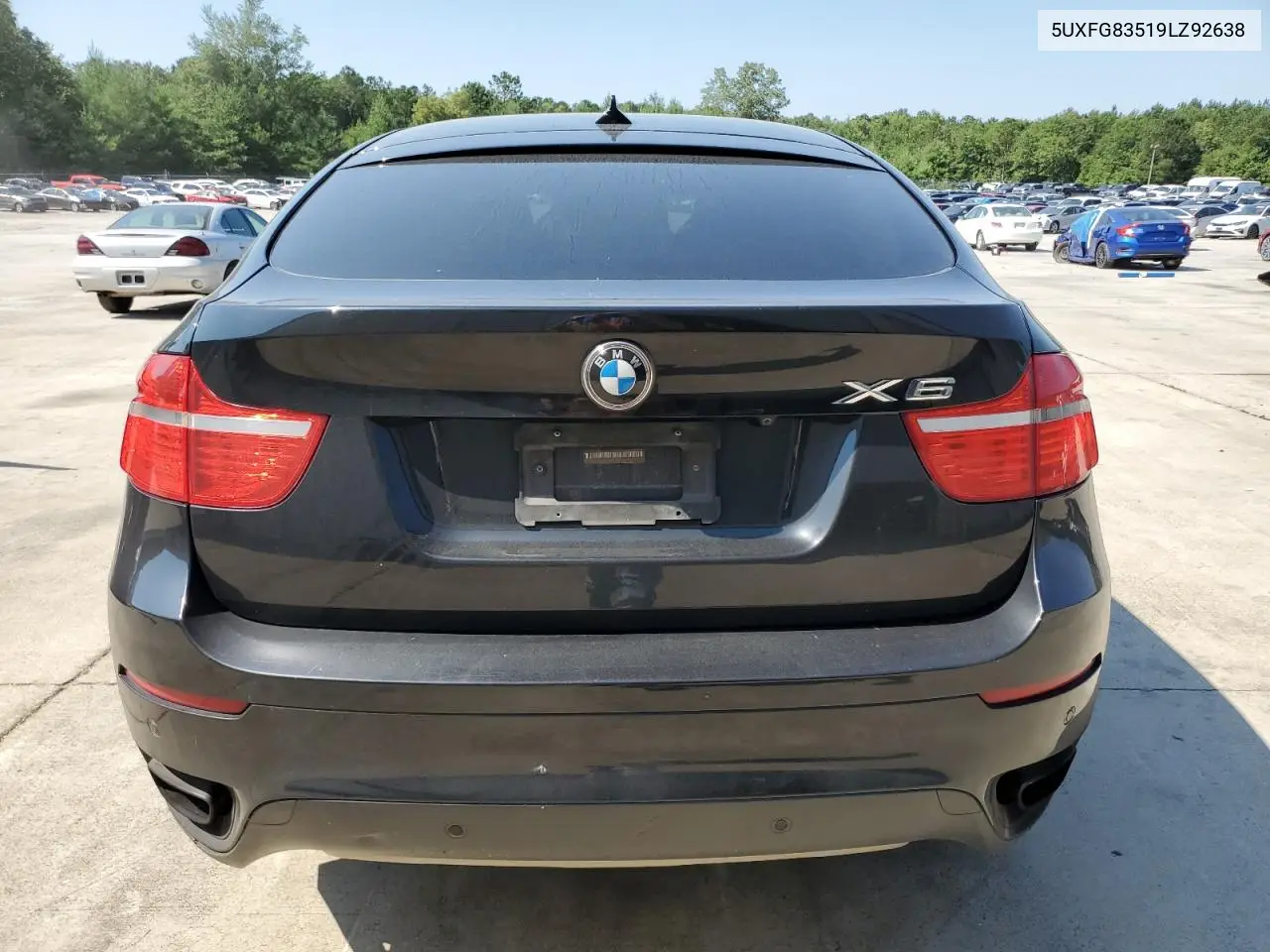 2009 BMW X6 VIN: 5UXFG83519LZ92638 Lot: 61913495