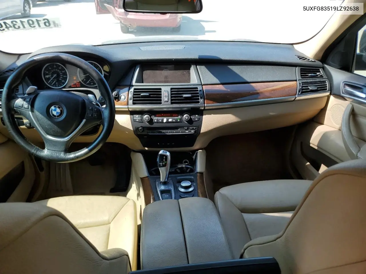 2009 BMW X6 VIN: 5UXFG83519LZ92638 Lot: 61913495