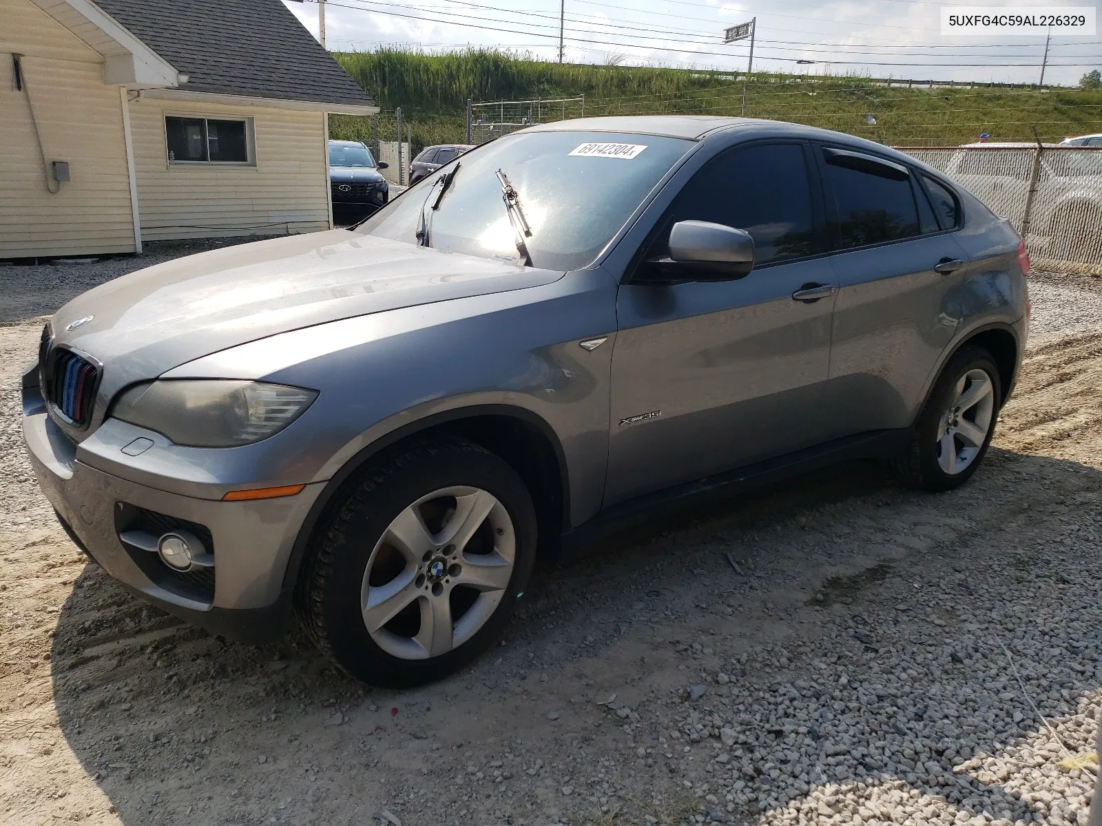 2010 BMW X6 xDrive35I VIN: 5UXFG4C59AL226329 Lot: 69142304