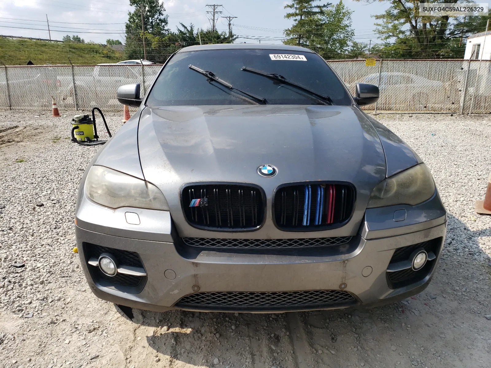 2010 BMW X6 xDrive35I VIN: 5UXFG4C59AL226329 Lot: 69142304