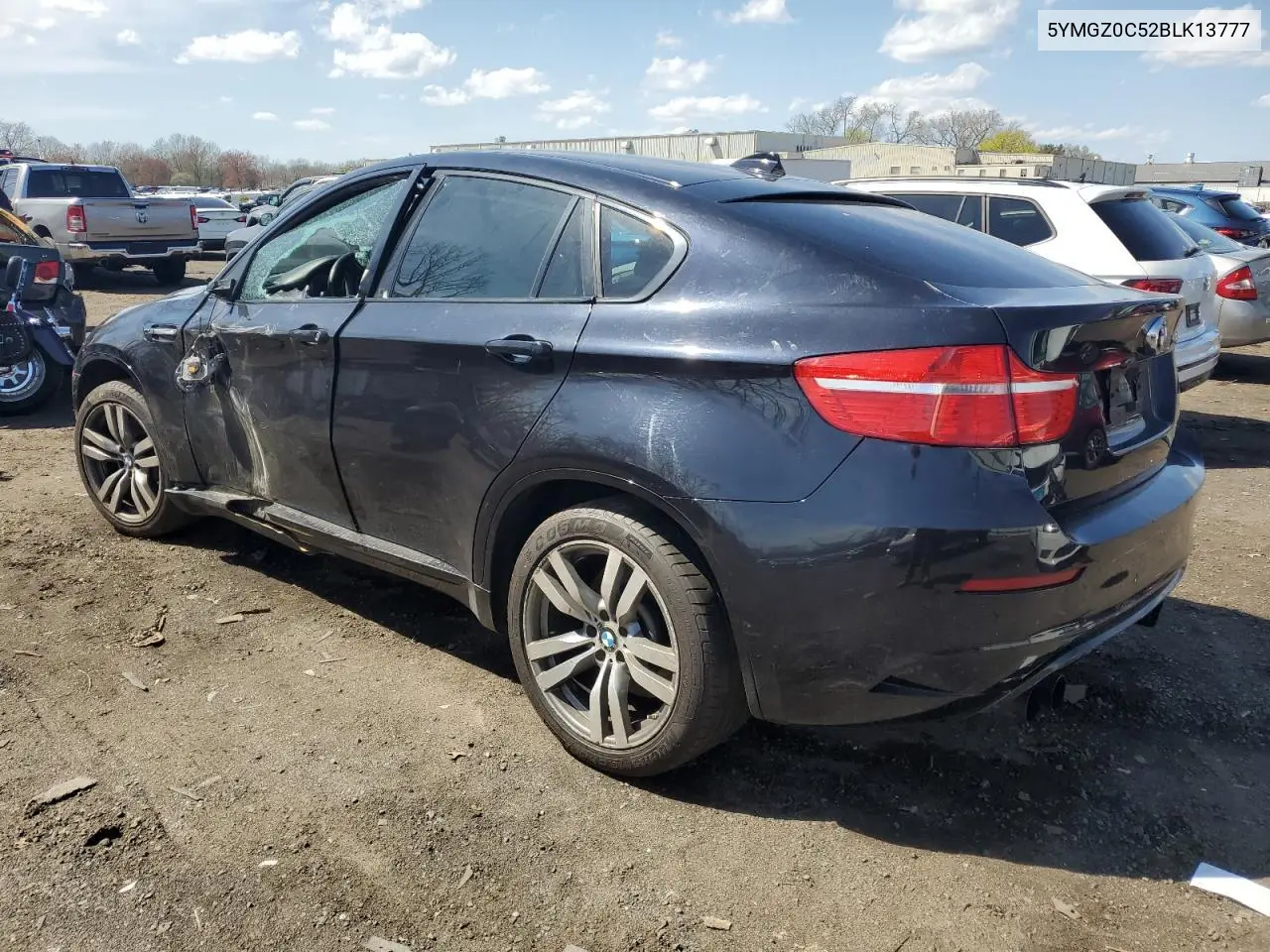 2011 BMW X6 M VIN: 5YMGZ0C52BLK13777 Lot: 54040125