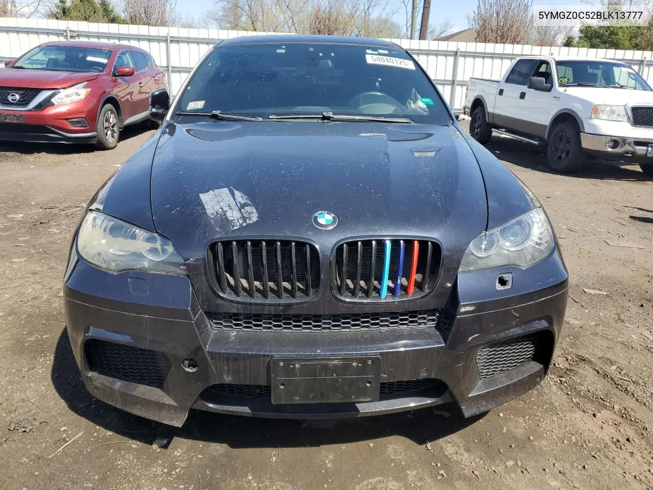 2011 BMW X6 M VIN: 5YMGZ0C52BLK13777 Lot: 54040125