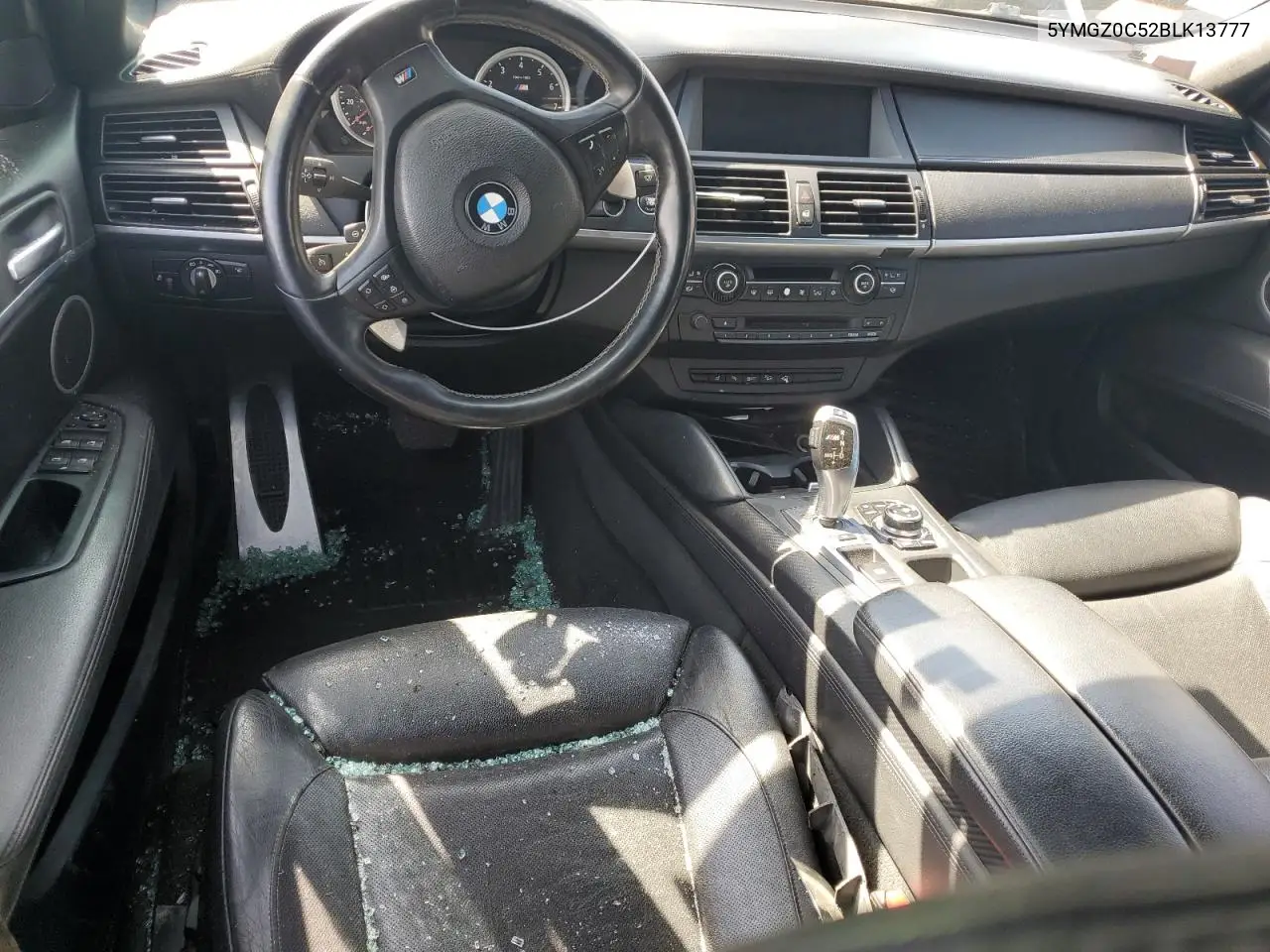 2011 BMW X6 M VIN: 5YMGZ0C52BLK13777 Lot: 54040125