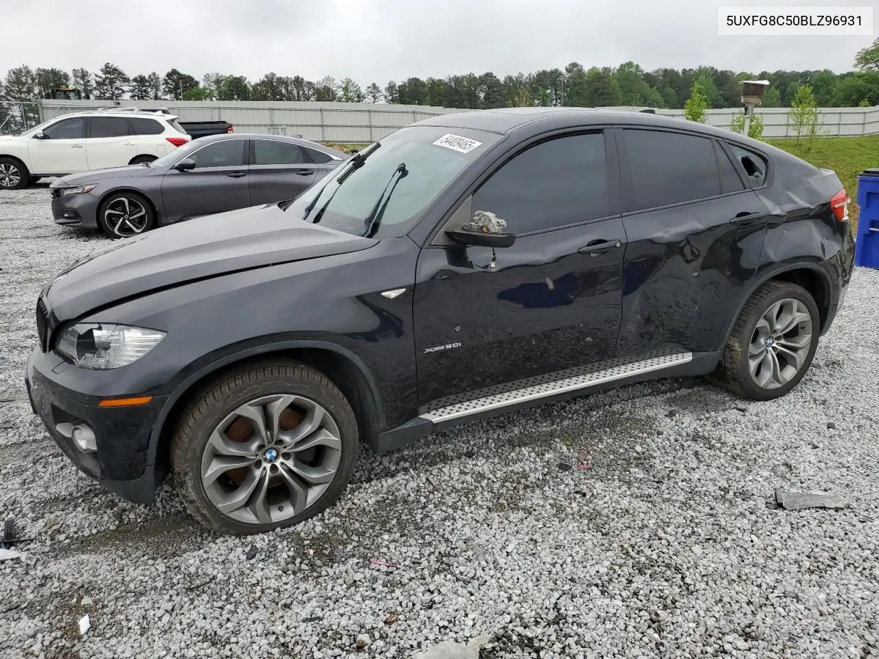 2011 BMW X6 xDrive50I VIN: 5UXFG8C50BLZ96931 Lot: 54409465