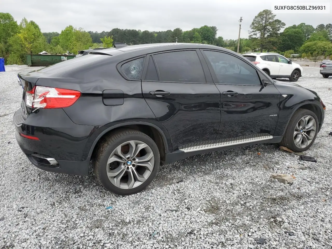 2011 BMW X6 xDrive50I VIN: 5UXFG8C50BLZ96931 Lot: 54409465