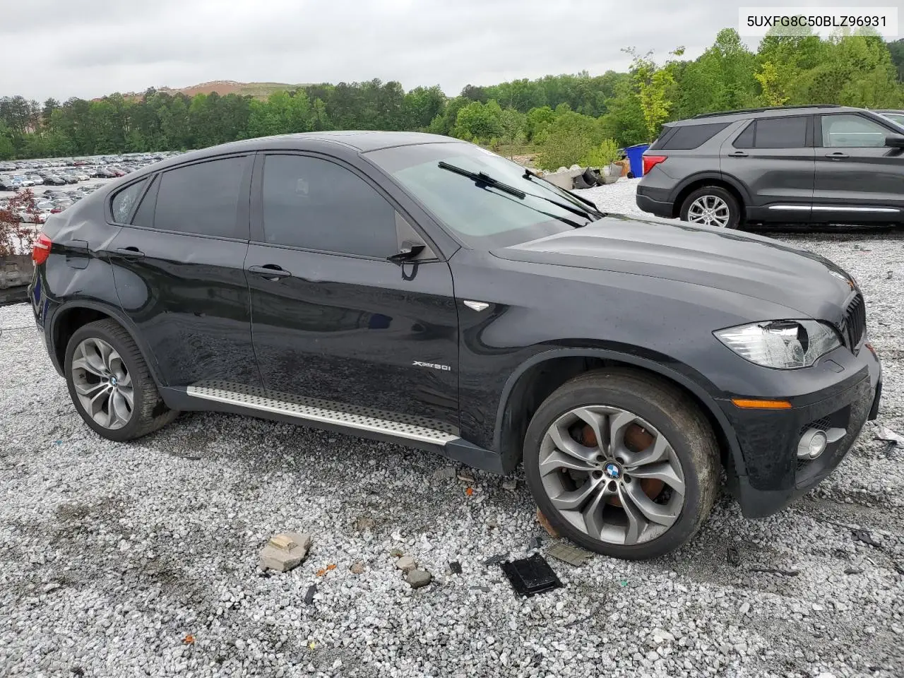2011 BMW X6 xDrive50I VIN: 5UXFG8C50BLZ96931 Lot: 54409465