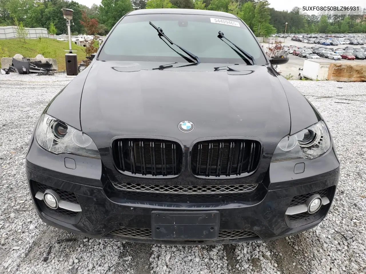 2011 BMW X6 xDrive50I VIN: 5UXFG8C50BLZ96931 Lot: 54409465
