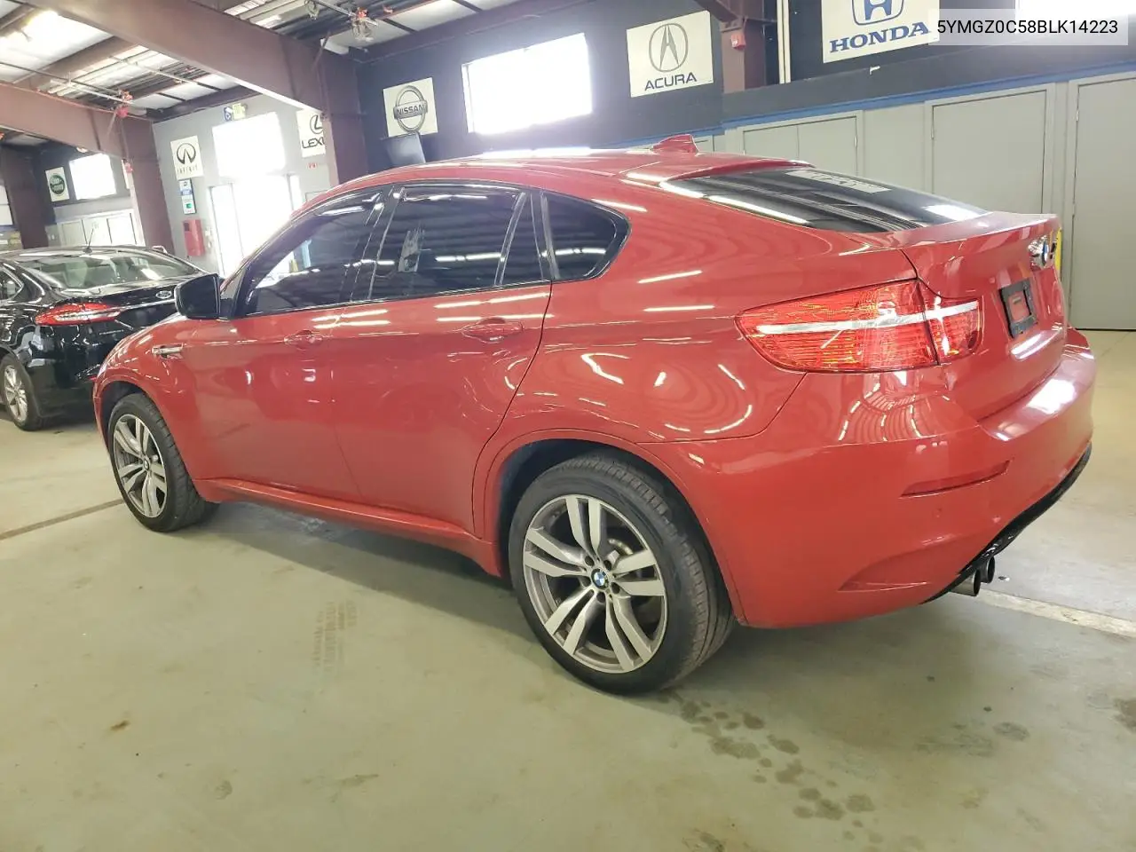2011 BMW X6 M VIN: 5YMGZ0C58BLK14223 Lot: 60759725