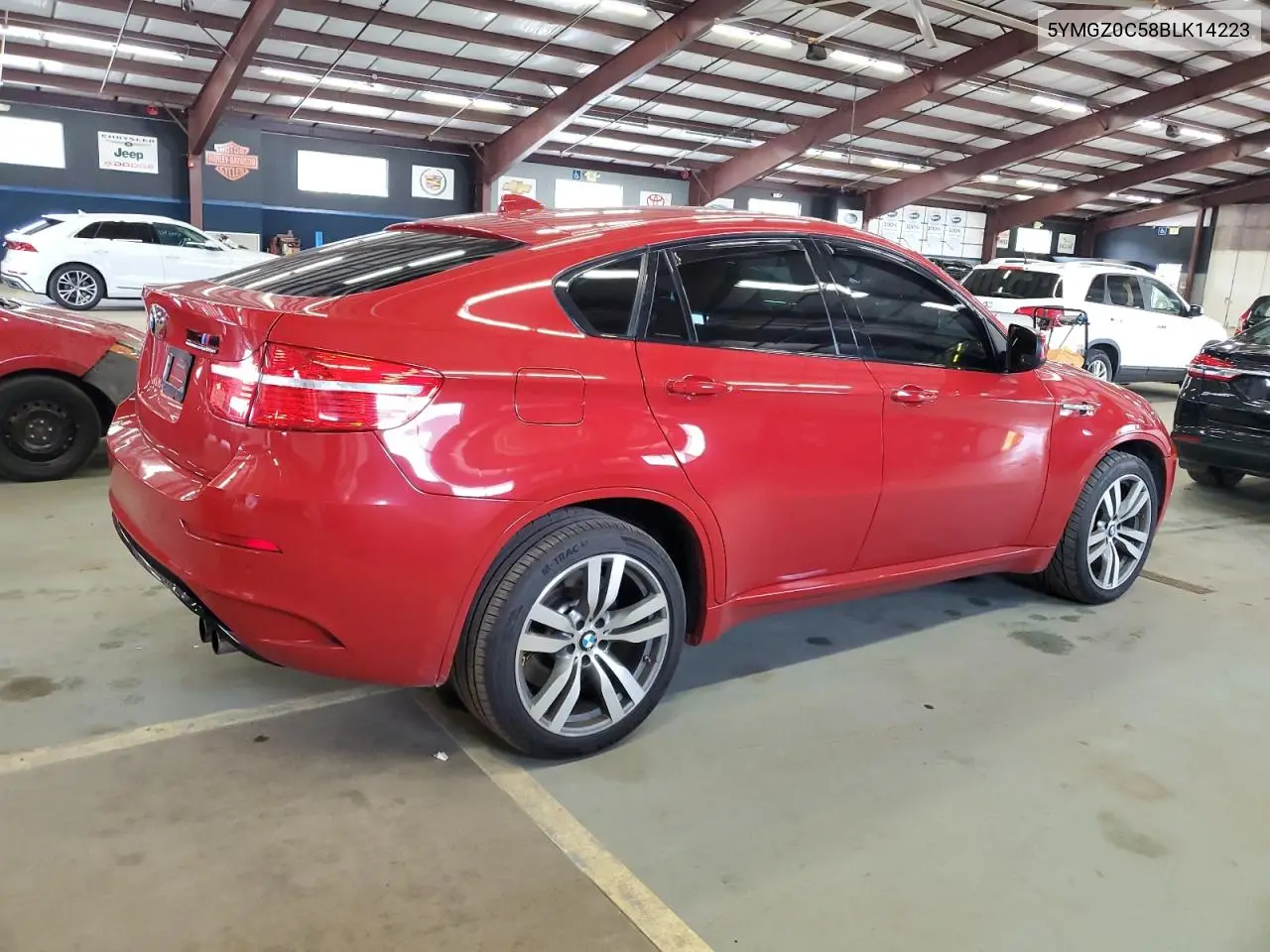 2011 BMW X6 M VIN: 5YMGZ0C58BLK14223 Lot: 60759725