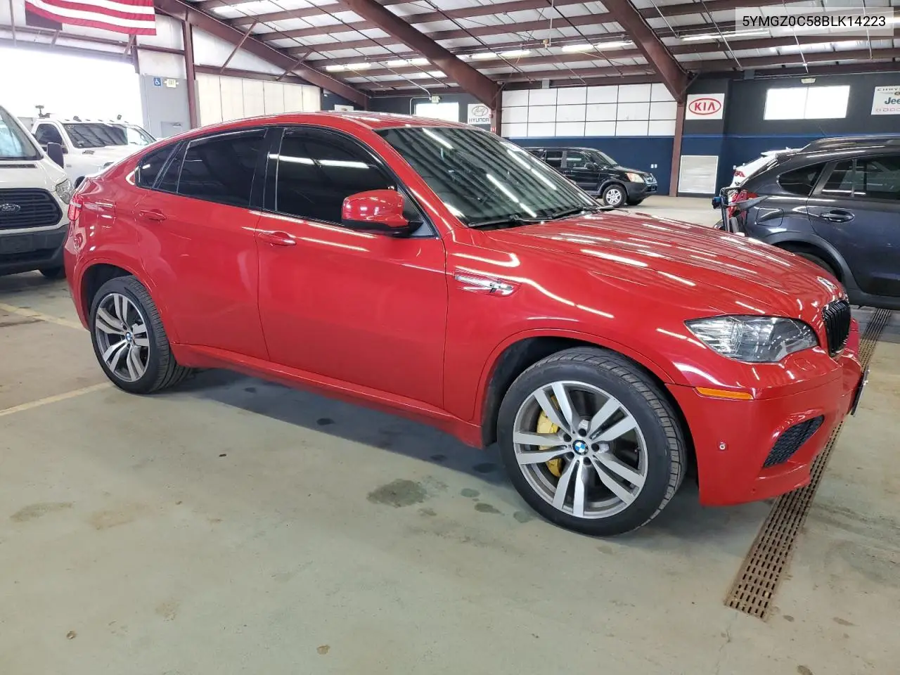 2011 BMW X6 M VIN: 5YMGZ0C58BLK14223 Lot: 60759725