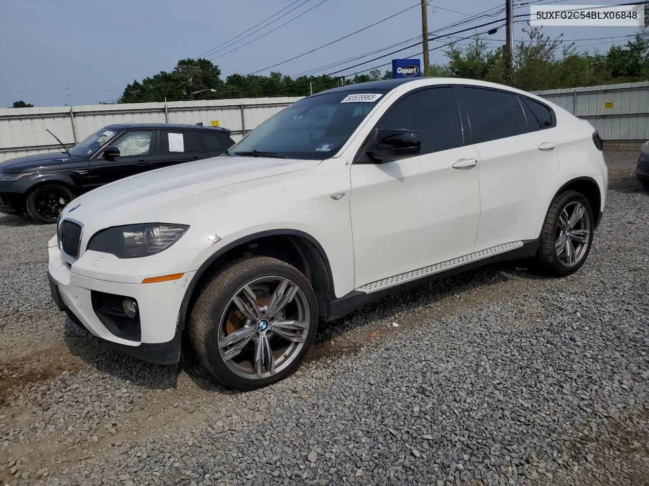 2011 BMW X6 xDrive35I VIN: 5UXFG2C54BLX06848 Lot: 60839965