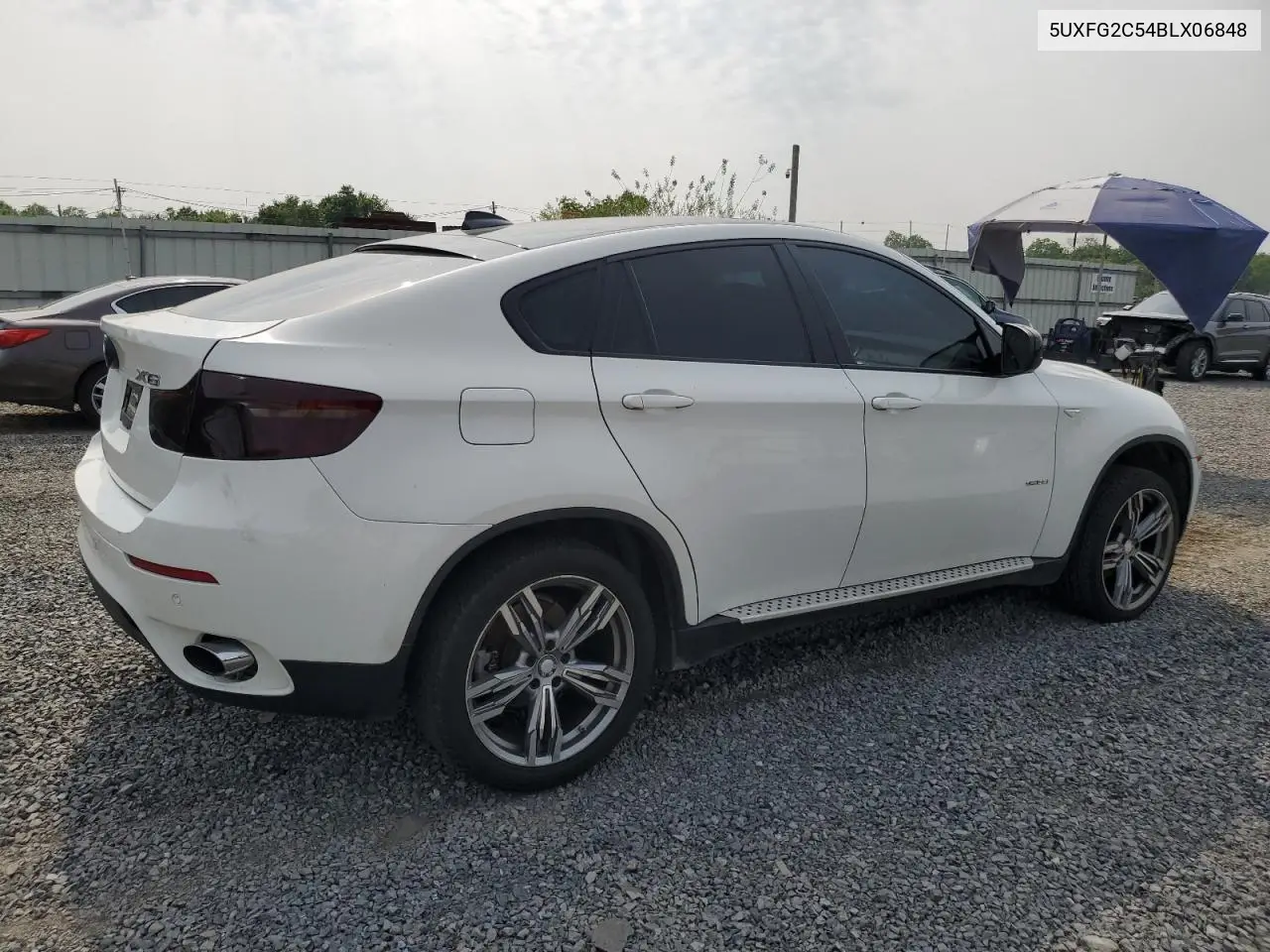 2011 BMW X6 xDrive35I VIN: 5UXFG2C54BLX06848 Lot: 60839965
