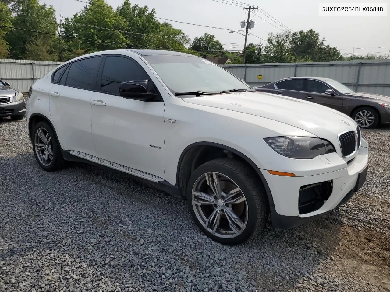 2011 BMW X6 xDrive35I VIN: 5UXFG2C54BLX06848 Lot: 60839965