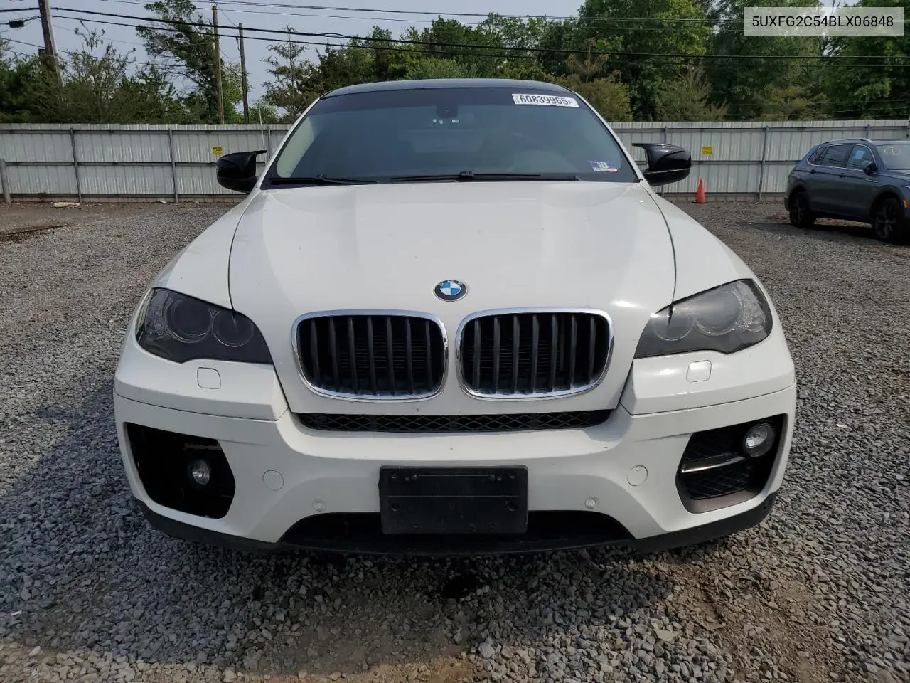 2011 BMW X6 xDrive35I VIN: 5UXFG2C54BLX06848 Lot: 60839965