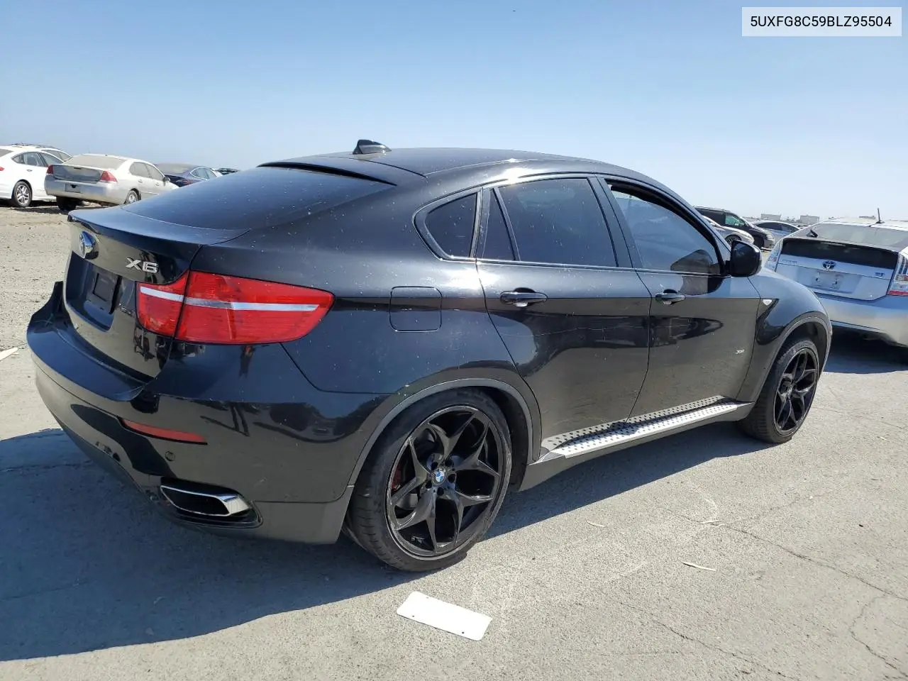 2011 BMW X6 xDrive50I VIN: 5UXFG8C59BLZ95504 Lot: 61672385