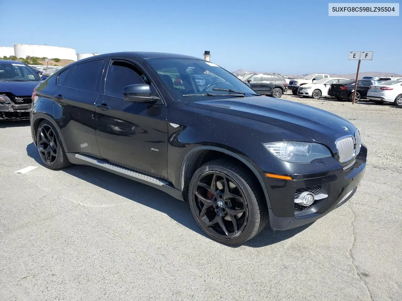 2011 BMW X6 xDrive50I VIN: 5UXFG8C59BLZ95504 Lot: 61672385