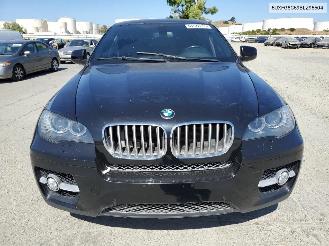 2011 BMW X6 xDrive50I VIN: 5UXFG8C59BLZ95504 Lot: 61672385