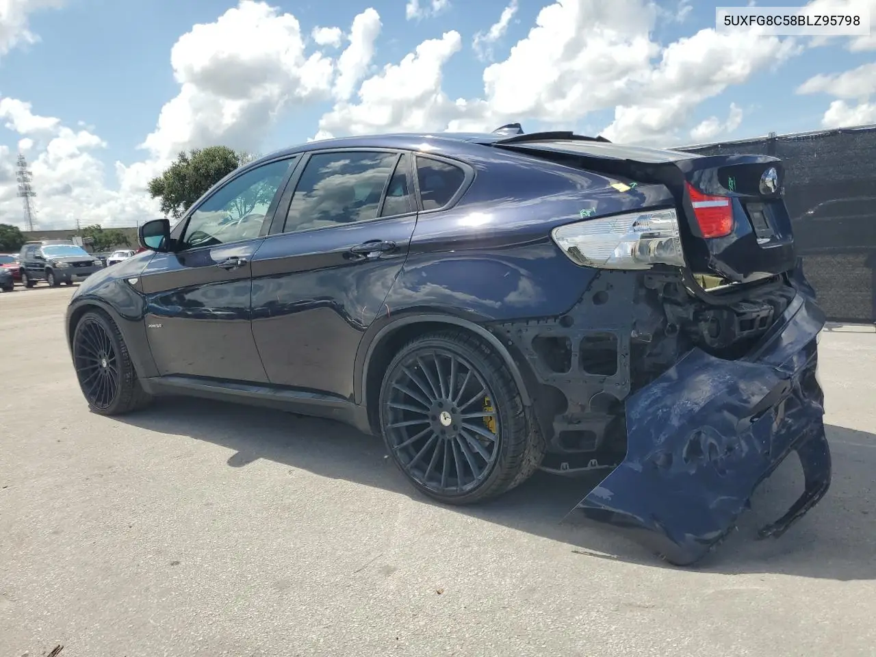 2011 BMW X6 xDrive50I VIN: 5UXFG8C58BLZ95798 Lot: 62107975