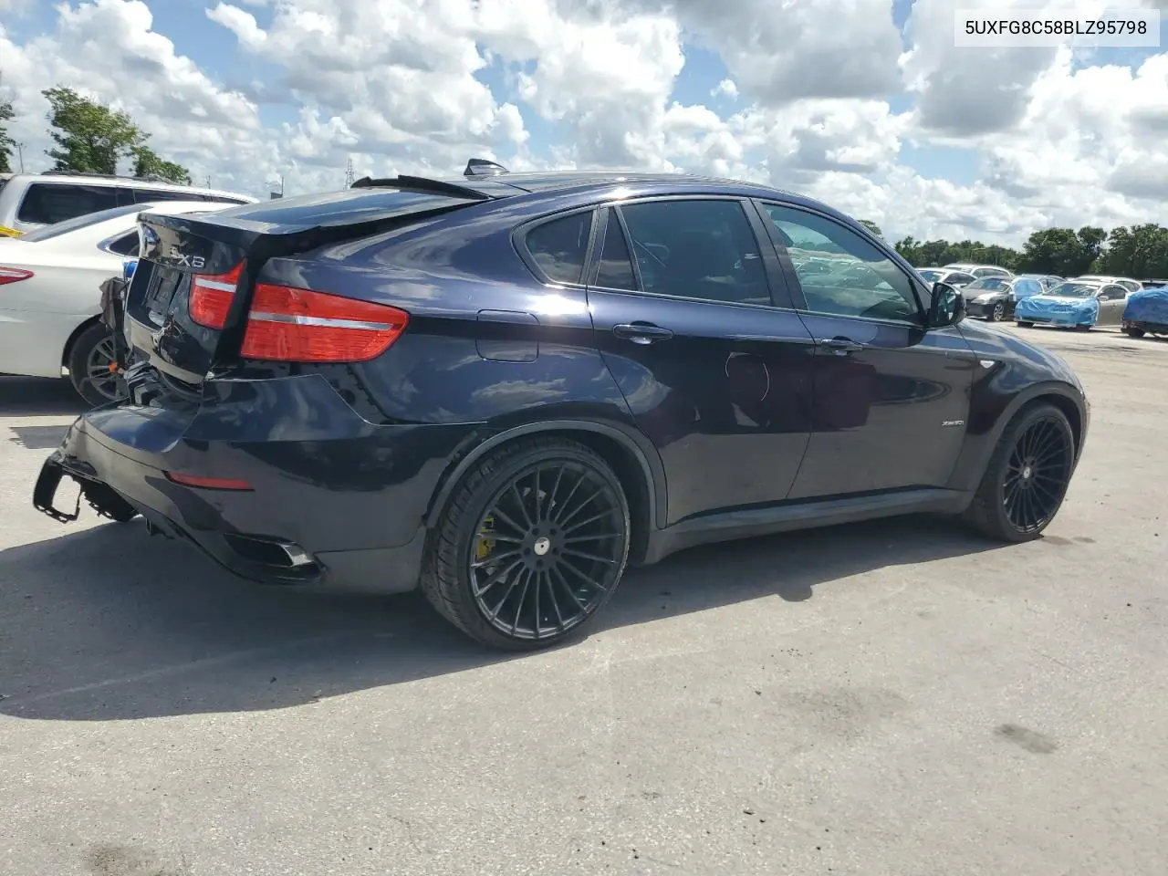 2011 BMW X6 xDrive50I VIN: 5UXFG8C58BLZ95798 Lot: 62107975