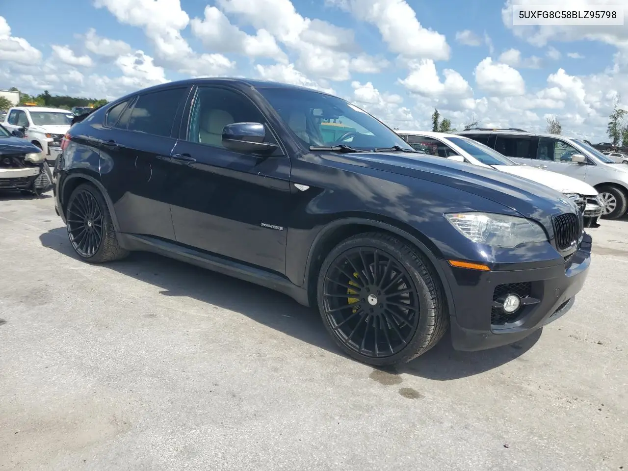 2011 BMW X6 xDrive50I VIN: 5UXFG8C58BLZ95798 Lot: 62107975