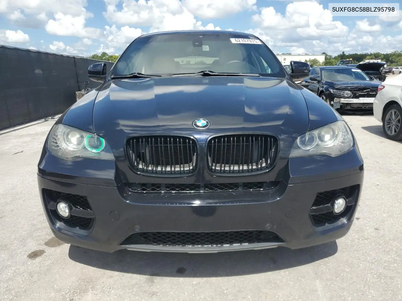 2011 BMW X6 xDrive50I VIN: 5UXFG8C58BLZ95798 Lot: 62107975