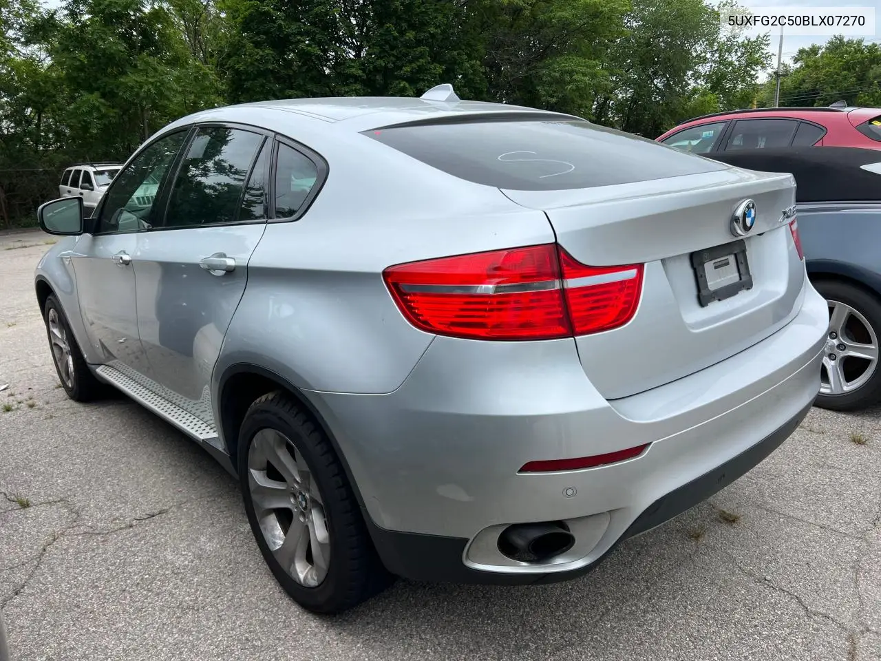 2011 BMW X6 xDrive35I VIN: 5UXFG2C50BLX07270 Lot: 62925055