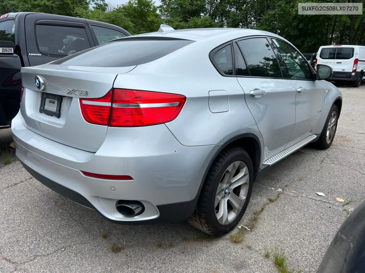 2011 BMW X6 xDrive35I VIN: 5UXFG2C50BLX07270 Lot: 62925055