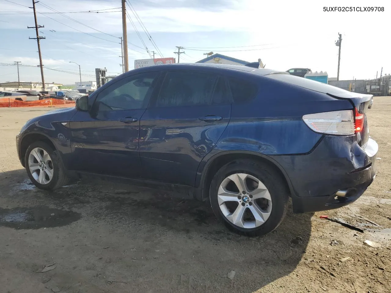 2012 BMW X6 xDrive35I VIN: 5UXFG2C51CLX09708 Lot: 43088075