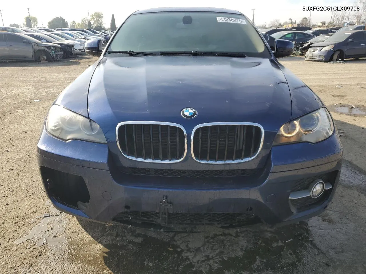 2012 BMW X6 xDrive35I VIN: 5UXFG2C51CLX09708 Lot: 43088075