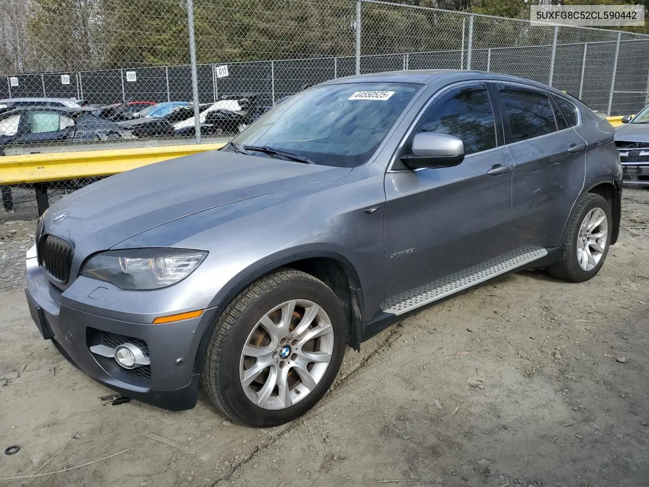 2012 BMW X6 xDrive50I VIN: 5UXFG8C52CL590442 Lot: 44550525