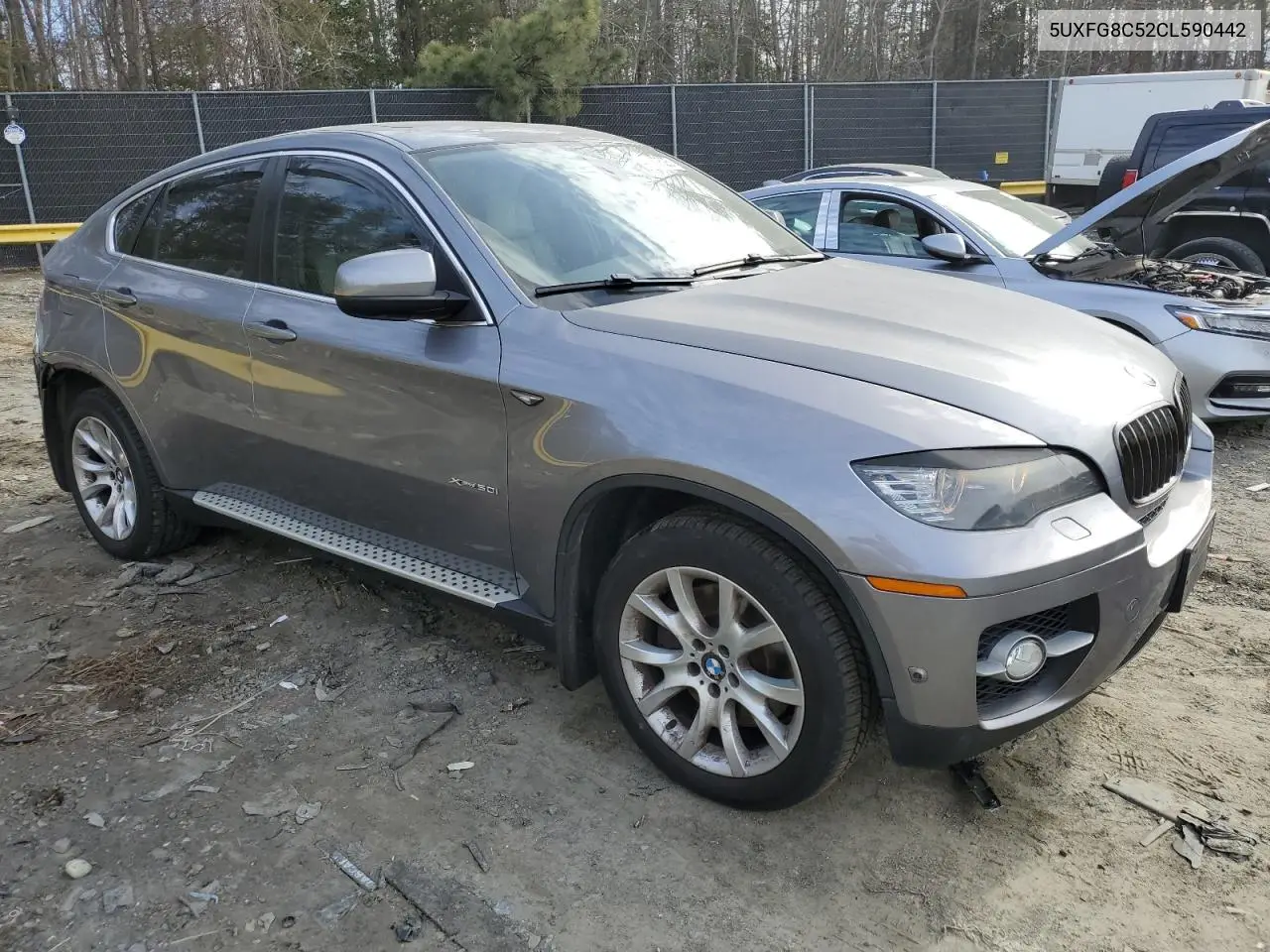 2012 BMW X6 xDrive50I VIN: 5UXFG8C52CL590442 Lot: 44550525