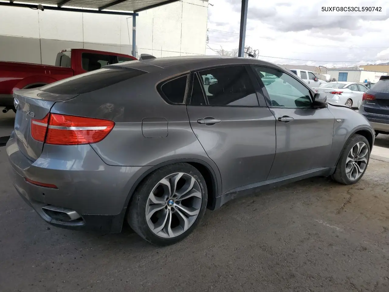 2012 BMW X6 xDrive50I VIN: 5UXFG8C53CL590742 Lot: 52072205