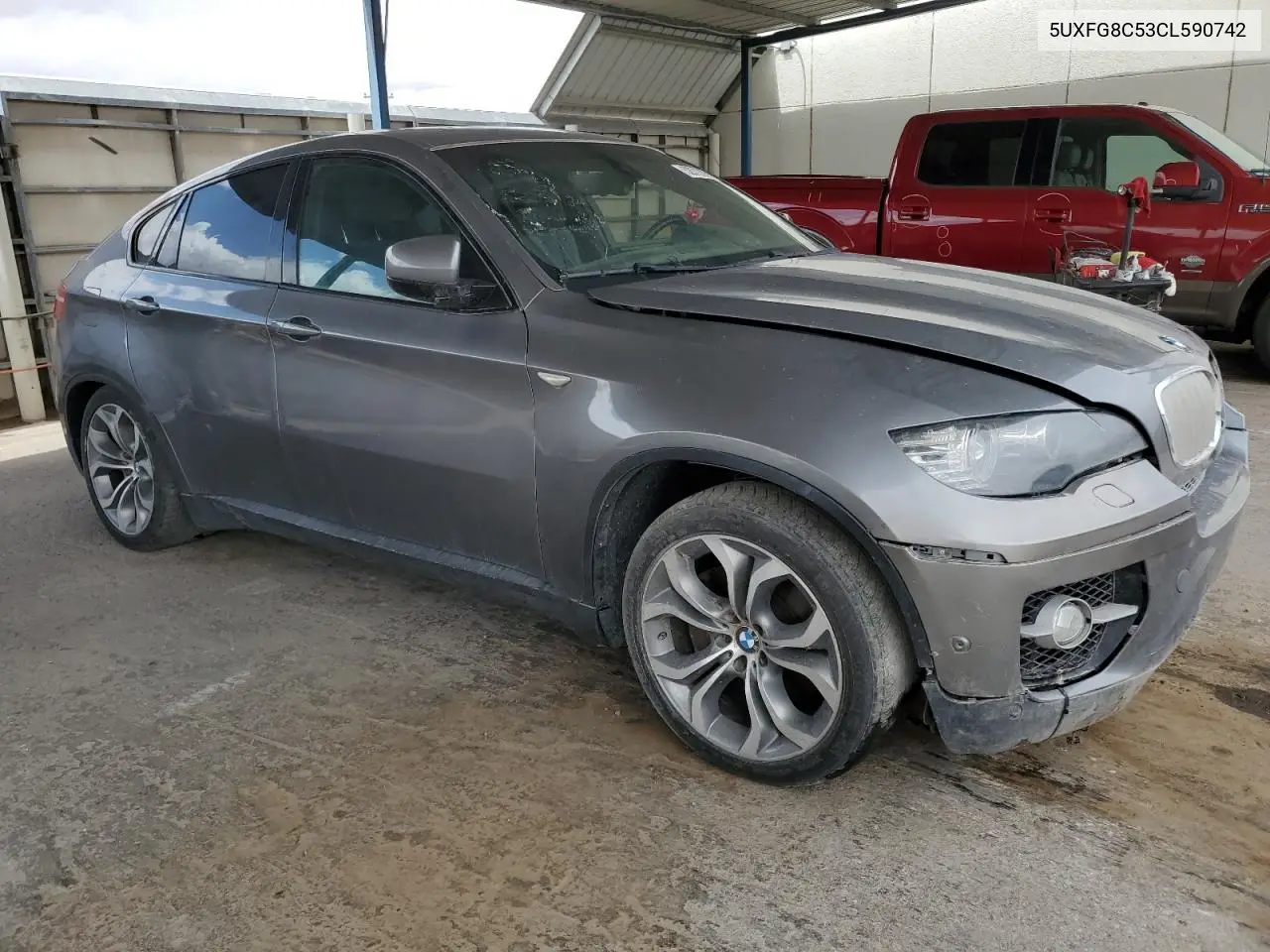 2012 BMW X6 xDrive50I VIN: 5UXFG8C53CL590742 Lot: 52072205