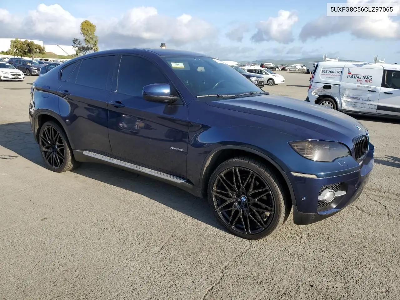 2012 BMW X6 xDrive50I VIN: 5UXFG8C56CLZ97065 Lot: 52161125
