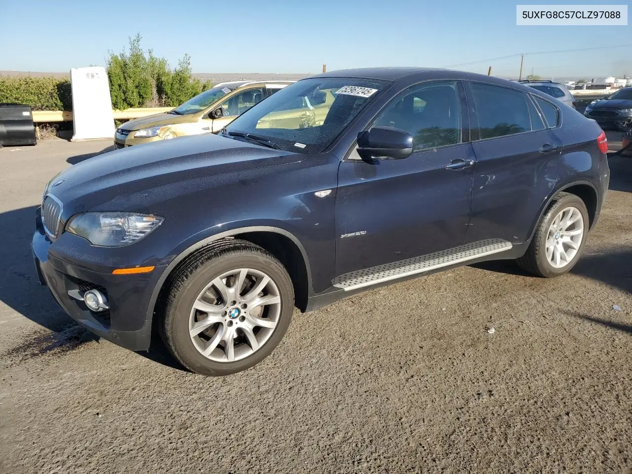 2012 BMW X6 xDrive50I VIN: 5UXFG8C57CLZ97088 Lot: 52967245