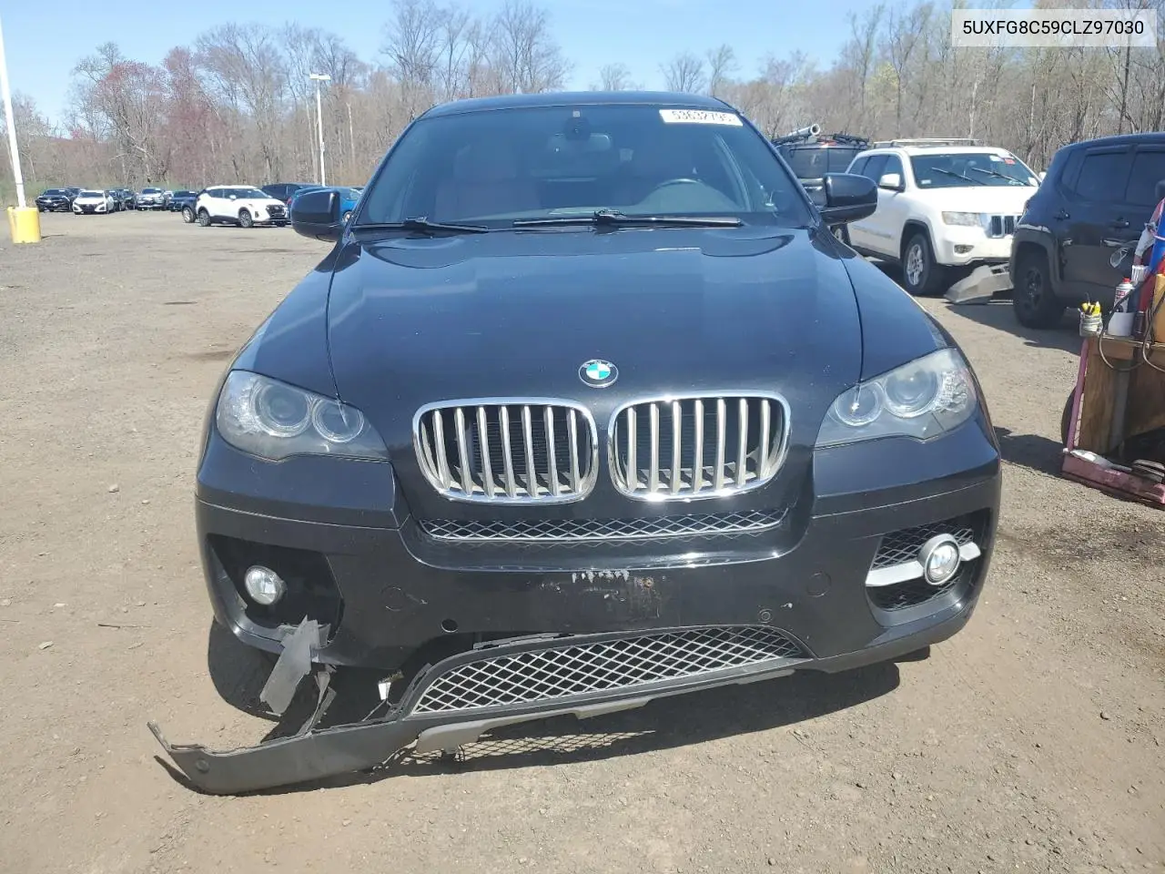 2012 BMW X6 xDrive50I VIN: 5UXFG8C59CLZ97030 Lot: 53632795